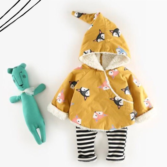 Other - Cool fox print jacket
